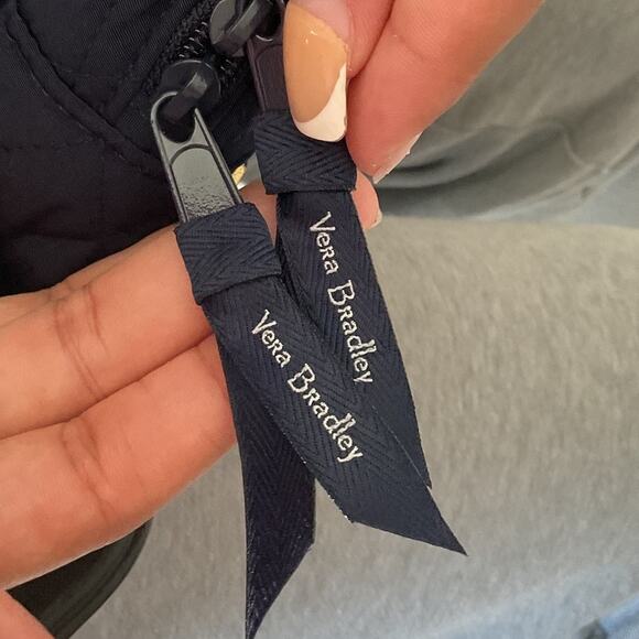 Vera Bradley Womens Pineapple Mini Blue Classic Backpack - Picture 9 of 9